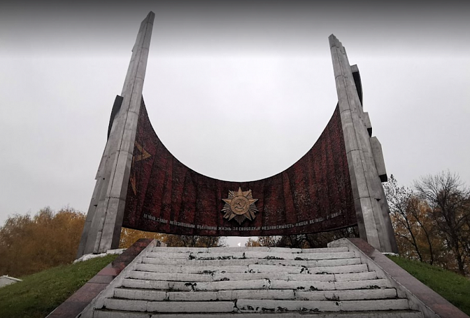 Мозаику на монументе Славы восстановили в Автозаводском районе