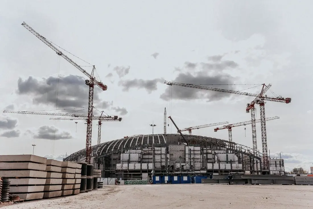 Строительство нового Ледового дворца на Стрелке объяснили большой вместимостью