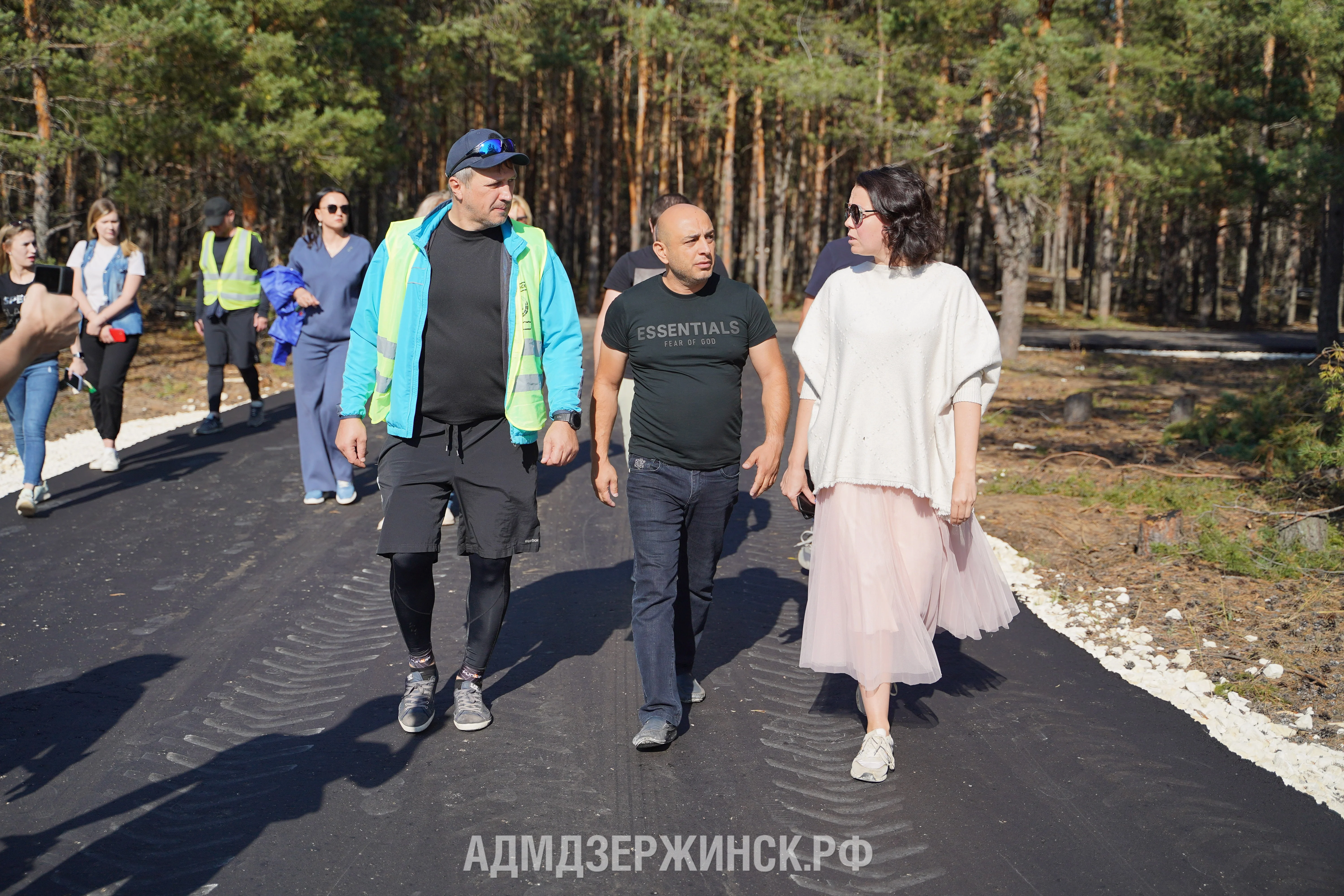 Лыжероллерную трассу в Дзержинске достроят к ноябрю