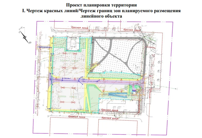 Схему новой дороги на Стрелке опубликовали в Нижнем Новгороде