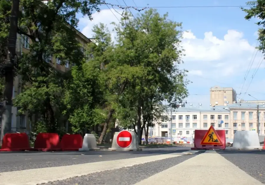 Объезд площади Свободы достроили в Нижнем Новгороде