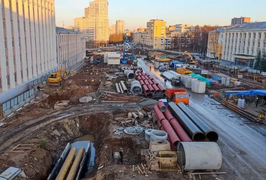 Строительство новых станций нижегородского метро все еще идет с отставанием