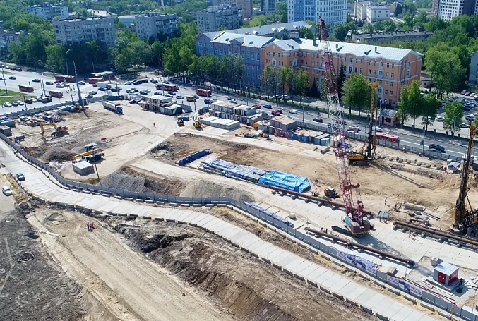 Первый проходческий щит для строительства метро собран в Нижнем Новгороде