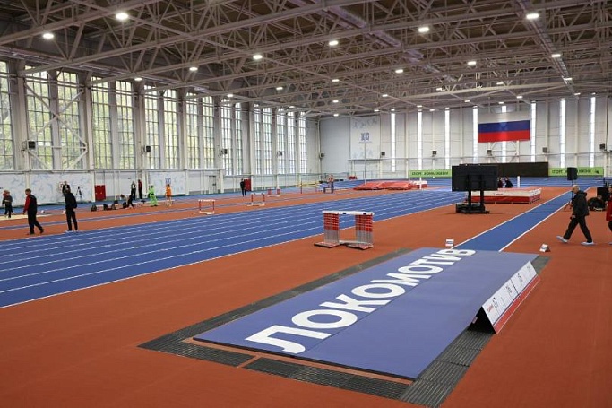 Новый легкоатлетический манеж открылся на нижегородском стадионе «Локомотив»