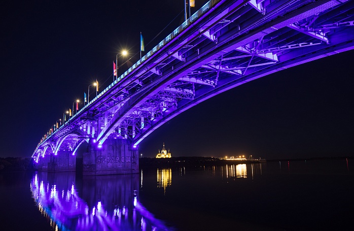 Освещение Канавинского моста в Нижнем Новгороде признано лучшим на всероссийском конкурсе